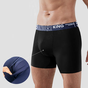 2024 nuevo diseño ropa interior deportiva personalizada hombres elástico Spandex entrenamiento levantamiento de pesas entrenamiento tronco para hombres - Product Image 5