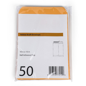 Nhà Sản Xuất Manila 10x12 Inch Tùy Chỉnh Nâu Kraft Giấy Phong Bì A4/A3 Tùy Chỉnh Made Vàng Kinh Doanh Phong Bì - Product Image 4