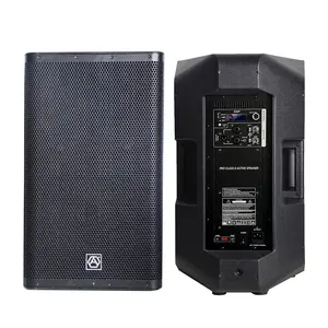 Acc cau15d3 amplificador de áudio 15 polegadas, alto-falante digital profissional, amplificador de áudio para casa, festa, dj, karaoke, caixa de som