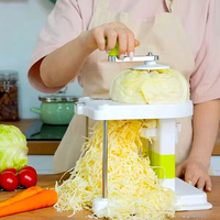 L Factory - Vente chaude : Ustensiles de cuisine en acier inoxydable, coupe-légumes et fruits tendance, râpe à chou, éplucheur de pommes de terre et de pommes