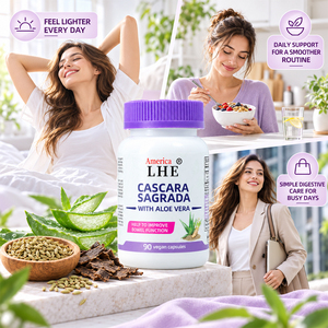 Fabricante de Suplementos Nutracéuticos Shecome Cascara Sagrada con Aloe Vera para el Apoyo Digestivo, 90 Cápsulas de Cascara Sagrada - Product Image 2