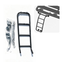 Accessoires de barres de toit 4x4, échelle latérale pour Land Cruiser 76 80 90 100, échelle de toit universelle pour voiture