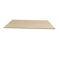 Plaque de bureau en MDF P2 de 18 mm à 25 mm, vente chaude, placage PVC pour meubles, grain de bois, plateau de table