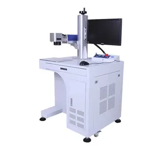 Personal Design Standing Raycus Gold Silver Aluminium Cutting Machines Fiber Laser Marking Machine For Metal Engraving