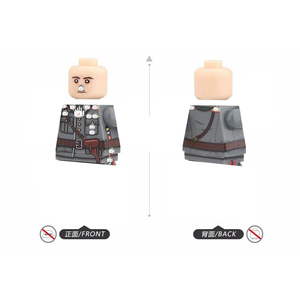Figurines de construction de haute qualité - Personnages de films et de séries télévisées, officiers, généraux, soldats - Jouets de construction en plastique - Product Image 4
