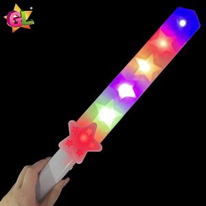 Nouveau produit 2024, épée étoile lumineuse populaire avec son, jouet en plastique, <span class=keywords><strong>sabre</strong></span> <span class=keywords><strong>laser</strong></span> blanc et <span class=keywords><strong>noir</strong></span>, jouets lumineux - Product Image 4