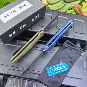Coltello Pieghevole Stile <span class=keywords><strong>Benchmade</strong></span> 4400 con Lama in Acciaio S30V e Manico in Fibra di Nylon, Chiusura AXIS Lock, Strumento Tattico EDC per Esterni, Disponibile negli USA - Product Image 3