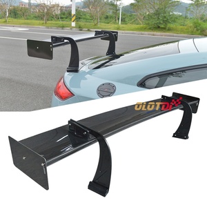 VES Style Dry Carbon Fiber <b>Boot</b> Lip Rear Trunk Wing High Kick Spoiler Ducktail for Audi TT TTS TTRS MK3 - Product Image 2