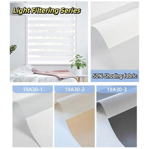 Persianas Enrollables Inteligentes <span class=keywords><strong>de</strong></span> Zebra <span class=keywords><strong>de</strong></span> Lujo con Motor Silencioso Automático, APP WiFi, Doble Capa Día y Noche, y Control Remoto - Product Image 4