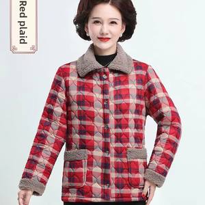 <span class=keywords><strong>เสื้อ</strong></span>โค้ท<span class=keywords><strong>กัน</strong></span><span class=keywords><strong>หนาว</strong></span><span class=keywords><strong>ผู้หญิง</strong></span>แบบยาว ผ้าหนา อุ่นสบาย ลายสก็อต สำหรับ<span class=keywords><strong>วัย</strong></span><span class=keywords><strong>กลาง</strong></span><span class=keywords><strong>คน</strong></span>และผู้สูงอายุ <span class=keywords><strong>เสื้อ</strong></span>คลุมด้านนอกที่อบอุ่นสบายสำหรับ<span class=keywords><strong>ผู้หญิง</strong></span><span class=keywords><strong>วัย</strong></span>มากขึ้น - Product Image 2