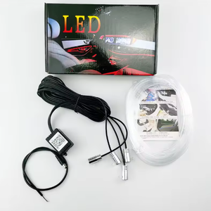 Luz Ambiental LED para Interior de Coche, para Salpicadero, Suelo y Reposapiés, Kit de Iluminación Ambiental de 12V OEM - Product Image 6