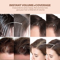 Poudre volumisante instantanée NIZORICK, texture mate, poudre coiffante, tenue forte, contrôle du sébum, shampoing sec en poudre pour cheveux fins