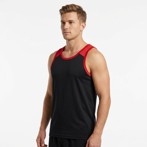 Camiseta Deportiva de Tirantes para Boxeo Tailandés, Tejida, Suave, Vintage, Transpirable, de Secado Rápido, de Alta Calidad, con Logotipo Frontal Personalizado, Fabricada por ODM - Product Image 5