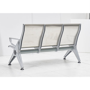 Silla de Espera de Aleación de Aluminio Yijiahao de 3 Plazas con Respaldo, Asientos Públicos - Product Image 2