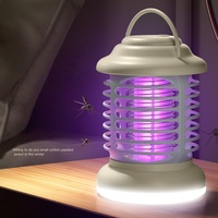 Lampe anti-moustiques à piles, répulsif automatique d'attraction et d'élimination des moustiques