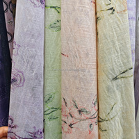 Tissu imprimé en Tencel et nylon Changxu Textile, tissu jacquard léger 88 g/m² 60'' pour robe, chemise, pantalon, costume