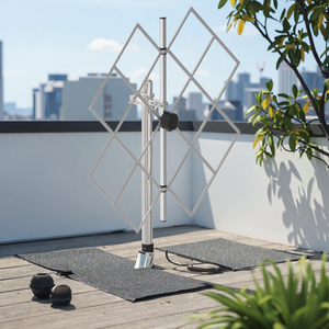 Antena de TV para Interiores y Exteriores, Antena DVB-T de Alta Ganancia, Antena Digital VHF HDTV para Canales Gratuitos - Product Image 1