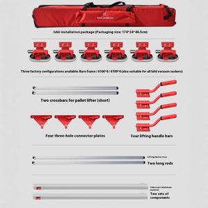 Shijing P708 Dispositivo de transferencia de azulejos de gran formato con marco de elevación de aleación de aluminio Dispositivo de elevación de placa Ventosa de vacío - Product Image 3