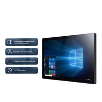 AWSTOUCH Tablette industrielle murale 23,6 pouces avec écran tactile intégré pour contrôle industriel en ligne