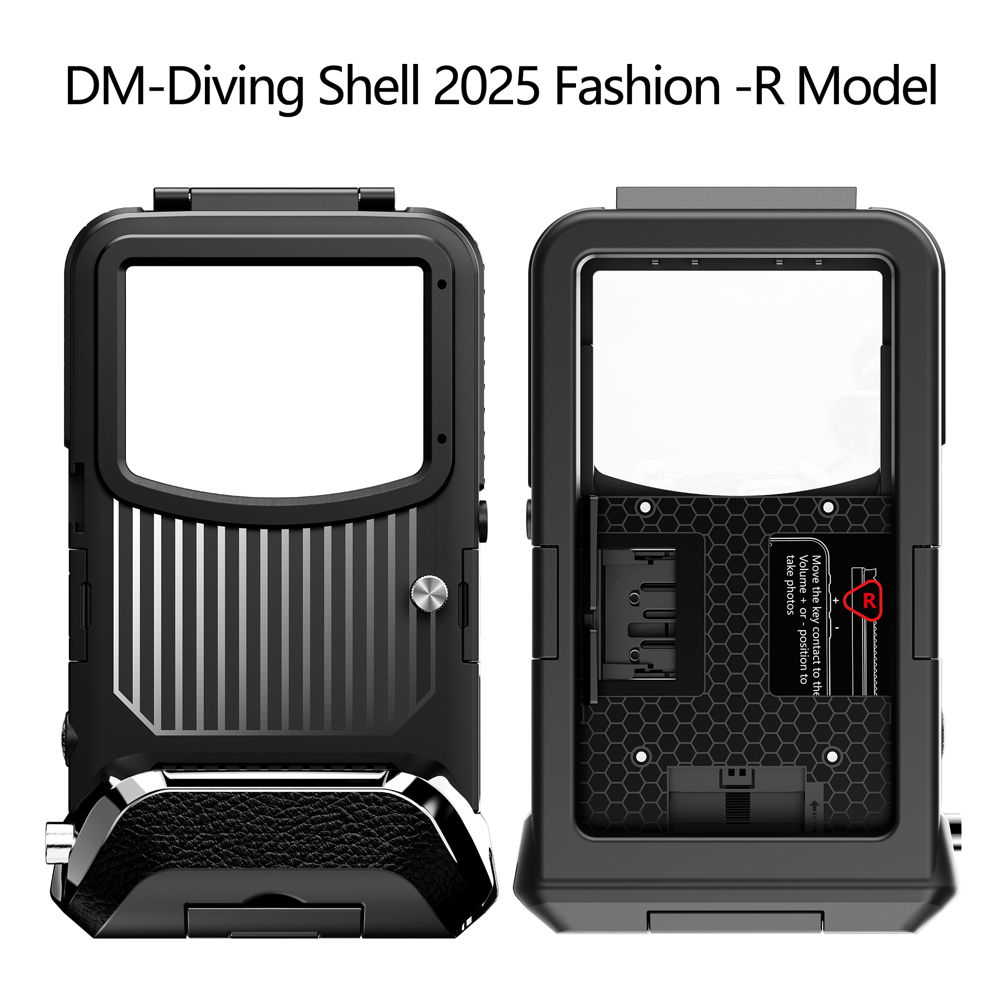 Fashion Black Diving Phone Case R