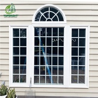 Topbright – grille de fenêtre de luxe à double vitrage, fenêtre de sécurité pour la maison, fenêtres à battants en aluminium