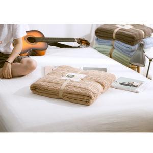 ผ้าห่มผ้าฟลีซสำหรับเด็กผ้าคอตตอนเนื้อนุ่มแบบวินเทจผ้าถักแบบพกพาสำหรับฤดูหนาว - Product Image 4