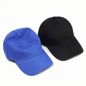 Casquette de baseball vintage non structurée à 6 panneaux en sergé 100 % coton, design tendance prêt à expédier avec visière incurvée et nœuds plats, disponible en 13 couleurs - Product Image 3