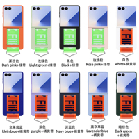Casing HP Anti Benturan dengan Tali Pegangan dan Pelindung Layar untuk Samsung Z Flip 8 7 6 5 4 3 (Barang Baru)