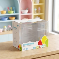 Boîte d'emballage personnalisée pour aliments pour bébés, boîte en papier couleur, carton imprimé pour bol d'alimentation pour bébés