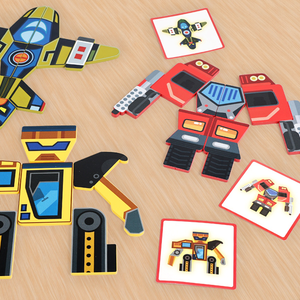 Jeu <span class=keywords><strong>de</strong></span> construction en bois en gros, blocs à assembler, puzzle éducatif amusant, jouet interactif parent-enfant, jeu <span class=keywords><strong>de</strong></span> table - Product Image 3