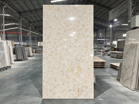 Panneau mural en PVC UV effet marbre, finition lisse brillante, imperméable, imprimé veiné, panneau rigide, découpe carrée