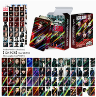124 Tarjetas LOMO KPOP Impresas con Láser, Bangtan Boys ARIRANG JungKook V JIMIN SUGA RM J-HOPE JK, Fototarjetas Láser