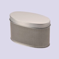 Boîte en métal ovale personnalisée pour biscuits/aliments/café, prix usine, 20 ans d'expérience, conception sur mesure