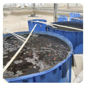 Estanque de Peces Portátil para Exteriores, Estanque de Gran Tamaño para Peces Koi, Tanques de Plástico de PVC, Estanque de Cultivo de Peces de Bajo Costo de Inversión - Product Image 5