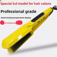 Lisseur de cheveux personnalisé anti-brûlure 55W, fer à lisser multi-températures, appareil de coiffure professionnel