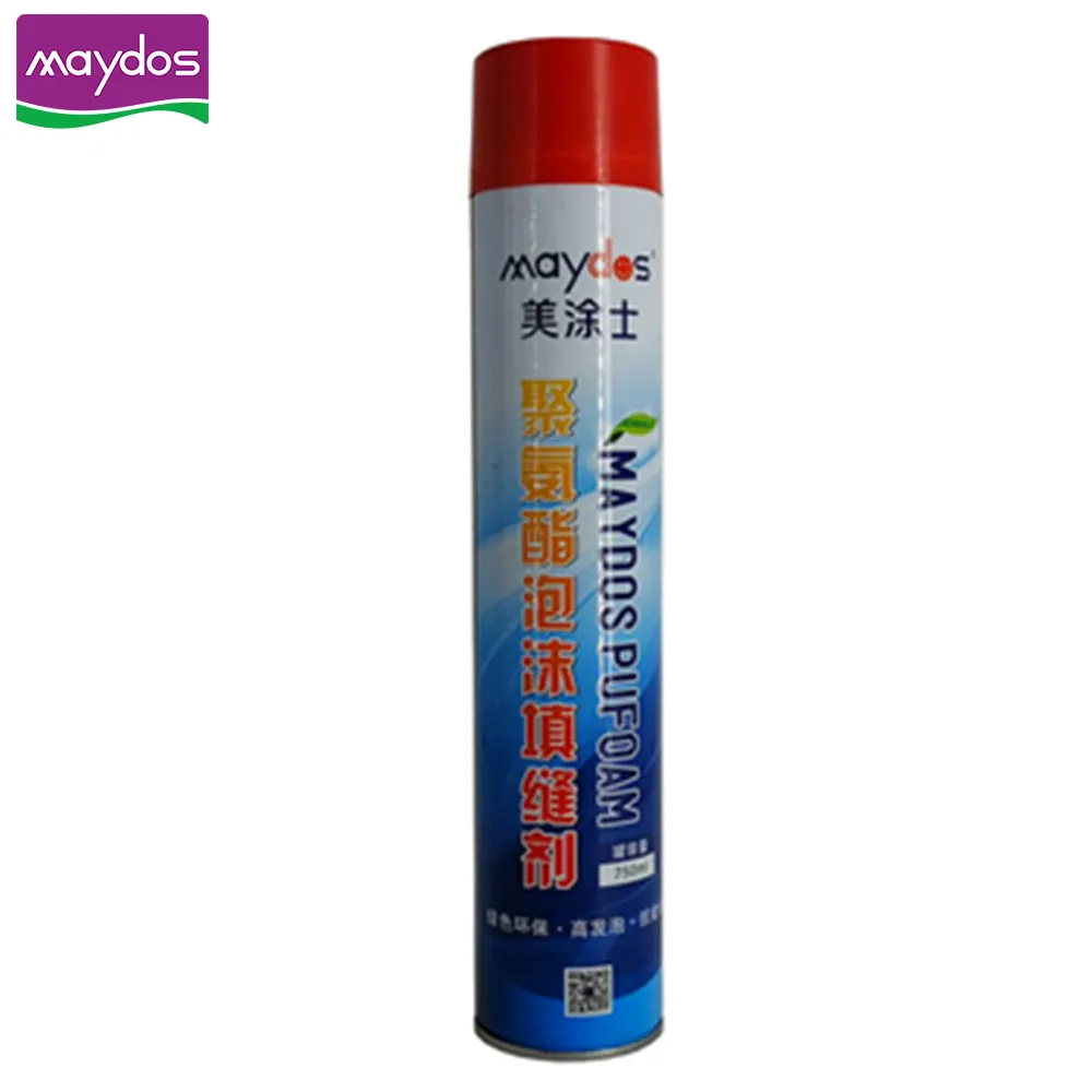 Maydos excellent bonding power Polyurethane waterproof spray pu foam for cracks