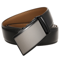 Ceinture pour homme Y36-24939-1 avec boucle automatique en alliage