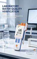 Analyseur portable de la qualité de l'eau pour la mesure du pH et de la température sur site