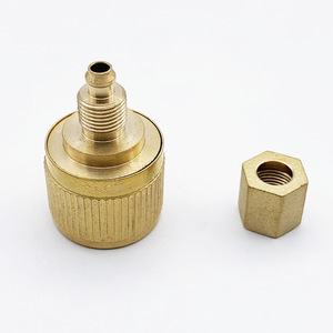 ข้อต่อทองเหลืองขนาด 1/4 นิ้ว แบบต่อเร็ว สำหรับสายยางรดน้ำในสวน - Product Image 2