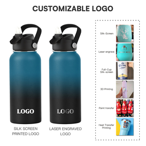 <b>Hot</b> Sale New Fashion 430ml Stainless Steel Vacuum Insulated Water Tumbler Cartoon Cute Double Wall Cup Handle Lid Straw Thermos - Product Image 6