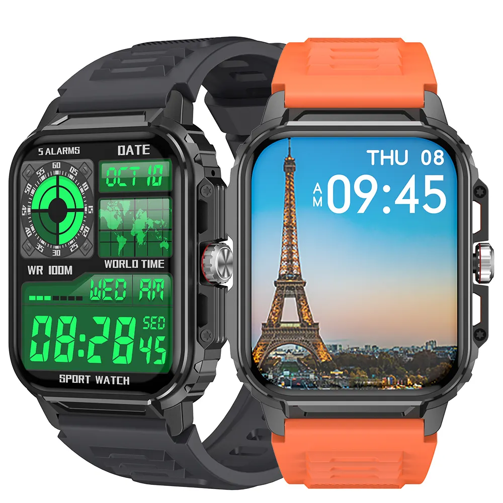 Nouveaux appareils portables 1.85 pouces écran TFT relgios inteligentes bracelet intelligent montre numérique Y1 montre intelligente