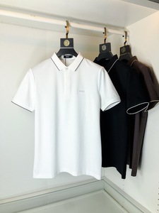 Polo Casual para <span class=keywords><strong>Hombre</strong></span> 2026, Moderno, Sencillo, <span class=keywords><strong>de</strong></span> Algodón Puro, Transpirable, Antipilling, Versátil - Product Image 4