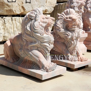 <span class=keywords><strong>Escultura</strong></span> <span class=keywords><strong>De</strong></span> León <span class=keywords><strong>de</strong></span> mármol Natural <span class=keywords><strong>de</strong></span> tamaño pequeño exterior Par <span class=keywords><strong>de</strong></span> Estatua <span class=keywords><strong>de</strong></span> león <span class=keywords><strong>de</strong></span> piedra - Product Image 5