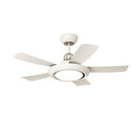 Ventilateur de plafond moderne et simple à grande puissance avec éclairage pour salon et restaurant, style crème, télécommande, protection des yeux, silencieux