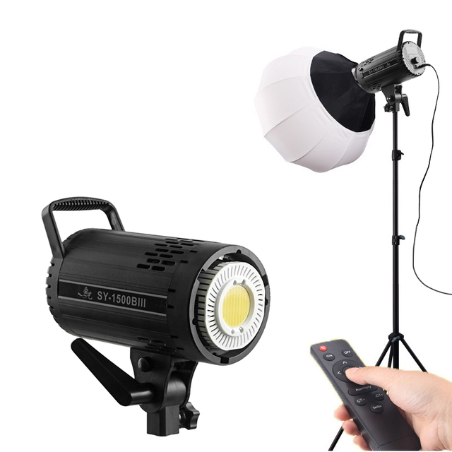 Professional Video Light 200W Studio Lighting Equipment Led COB Continuous Fill Light Photo Studio Accessories