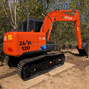 ญี่ปุ่นเดิมใช้ฮิตาชิ ZX120 EX120-5รถขุดไฮดรอลิคแบ็คโฮตีนตะขาบ12ตันมือสองขุด - Product Image 3