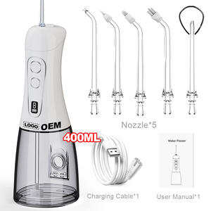 400ml Ipx7 Multi denti di pulizia professionale portatile elettrico Pik filo filo filo filo filo d'acqua - Product Image 1