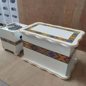 Mesa de centro de madera de <span class=keywords><strong>Habesha</strong></span>, Rekebot DS5 - Product Image 2