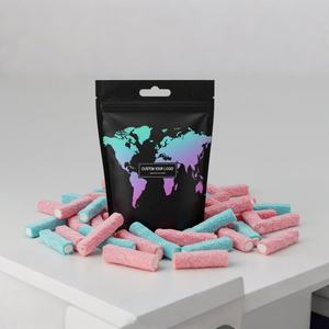 Bolsas de Mylar a Prueba de Olores con Impresión Personalizada, Color Negro Mate, de 3.5g-28g, para Envasado de Alimentos, con Cierre de Seguridad a Prueba de Niños - Product Image 2