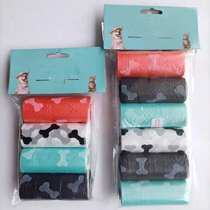 Bolsas de basura para caca de perro, accesorio de fábrica para mascotas, limpieza de cachorros y gatos, rollos de bolsas para limpieza al aire libre, tienda de mascotas - Product Image 3